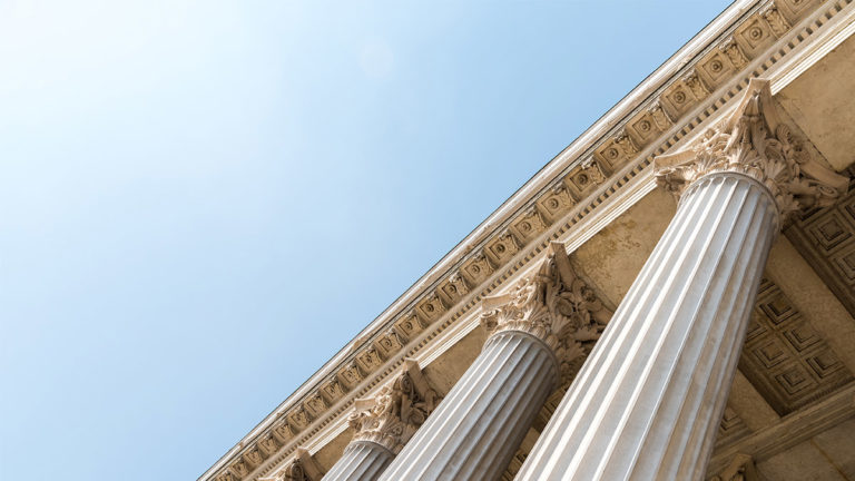 Central Banks - Building with columns