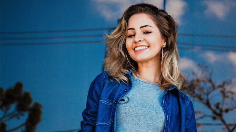 Temenos Origination - Smiling Girl