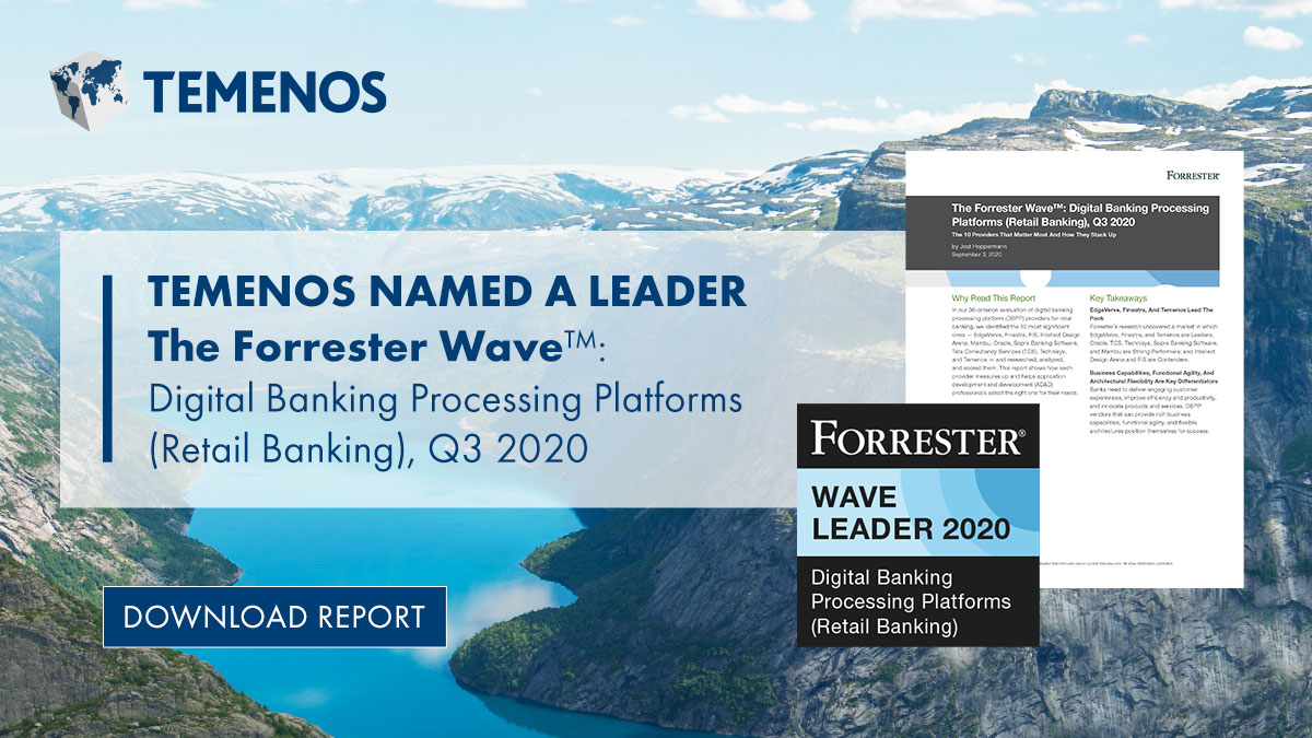 Temenos Named a Leader in Retail Digital Banking Processing Platforms Report by Independent Research Firm