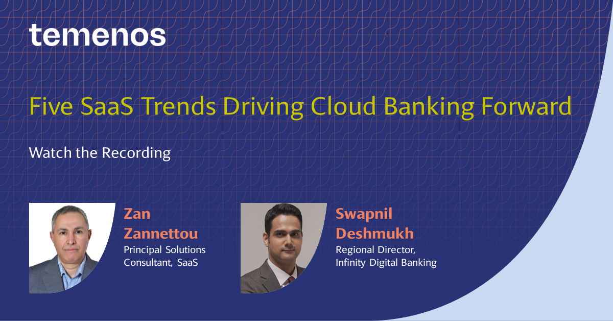 Webinar: Five SaaS Trends Driving Cloud Banking Forward