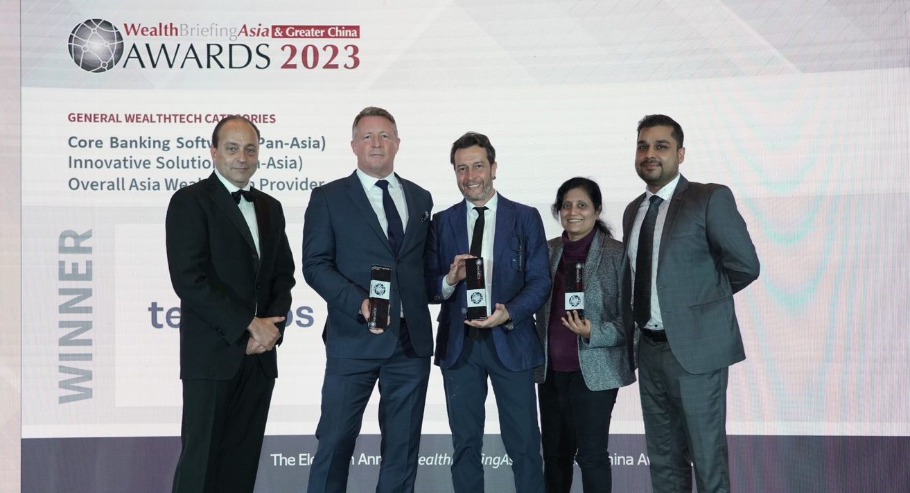 Three wins for Temenos at WealthBriefingAsia Awards  2023