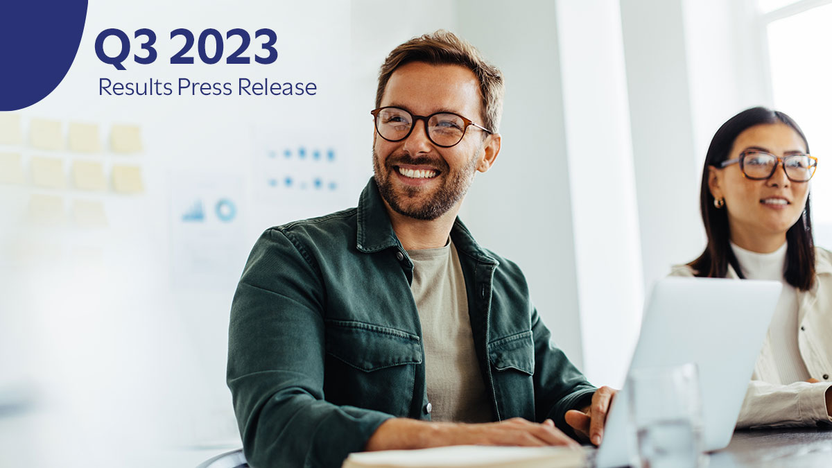 Ad hoc - Temenos Announces 25% Total Software Licensing Growth in Q3-23; ARR, EBIT and EPS Guidance Raised