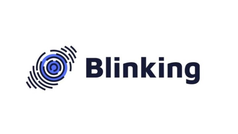 Blinking logo