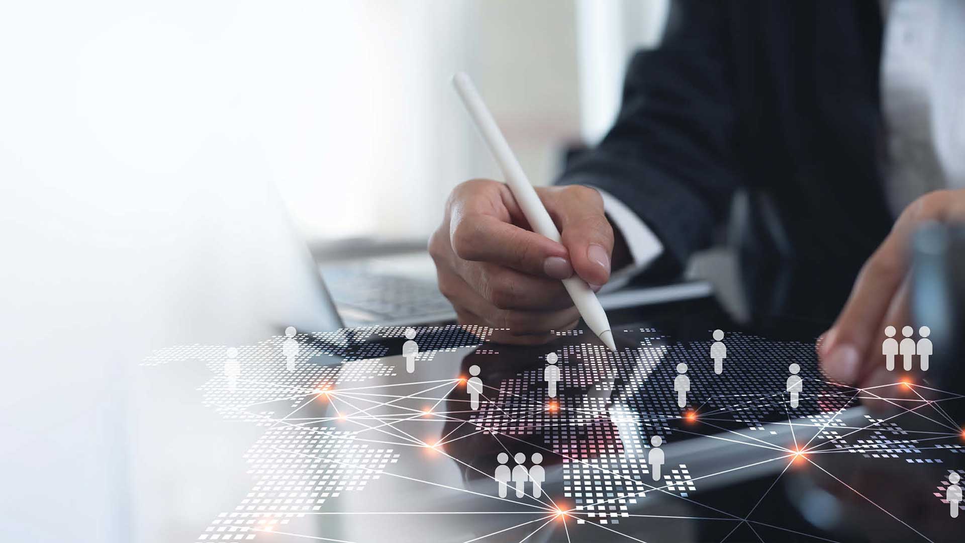 Handwriting with tech pen on ipad