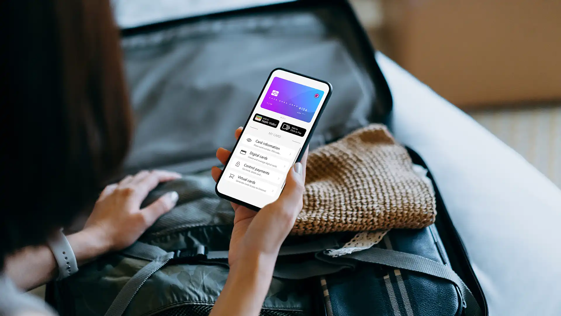 Entrust screenshot of app
