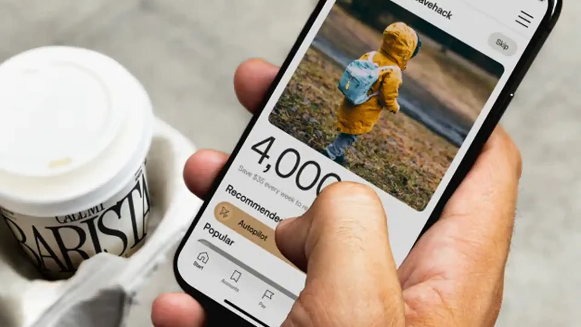 Screengrab of Doconomy app