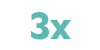 3x