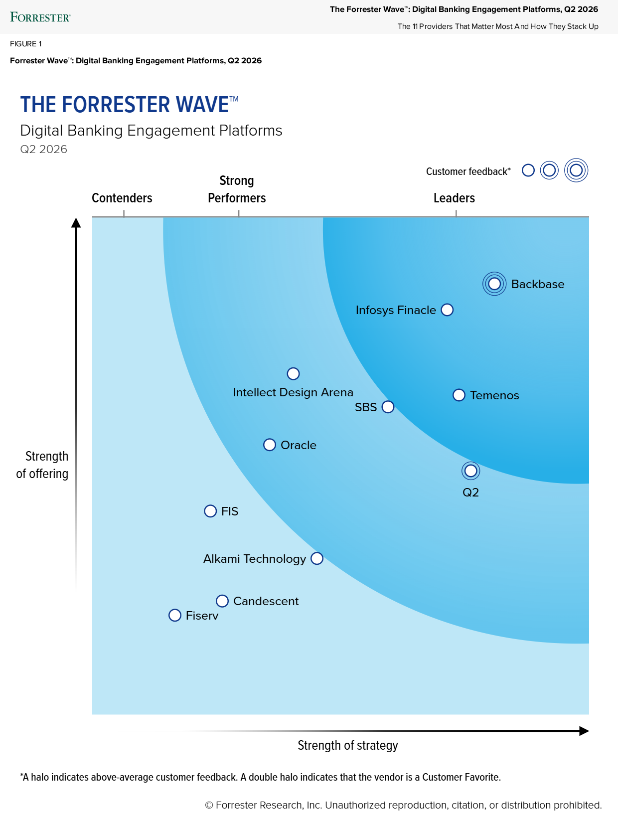 Forrester Wave chart