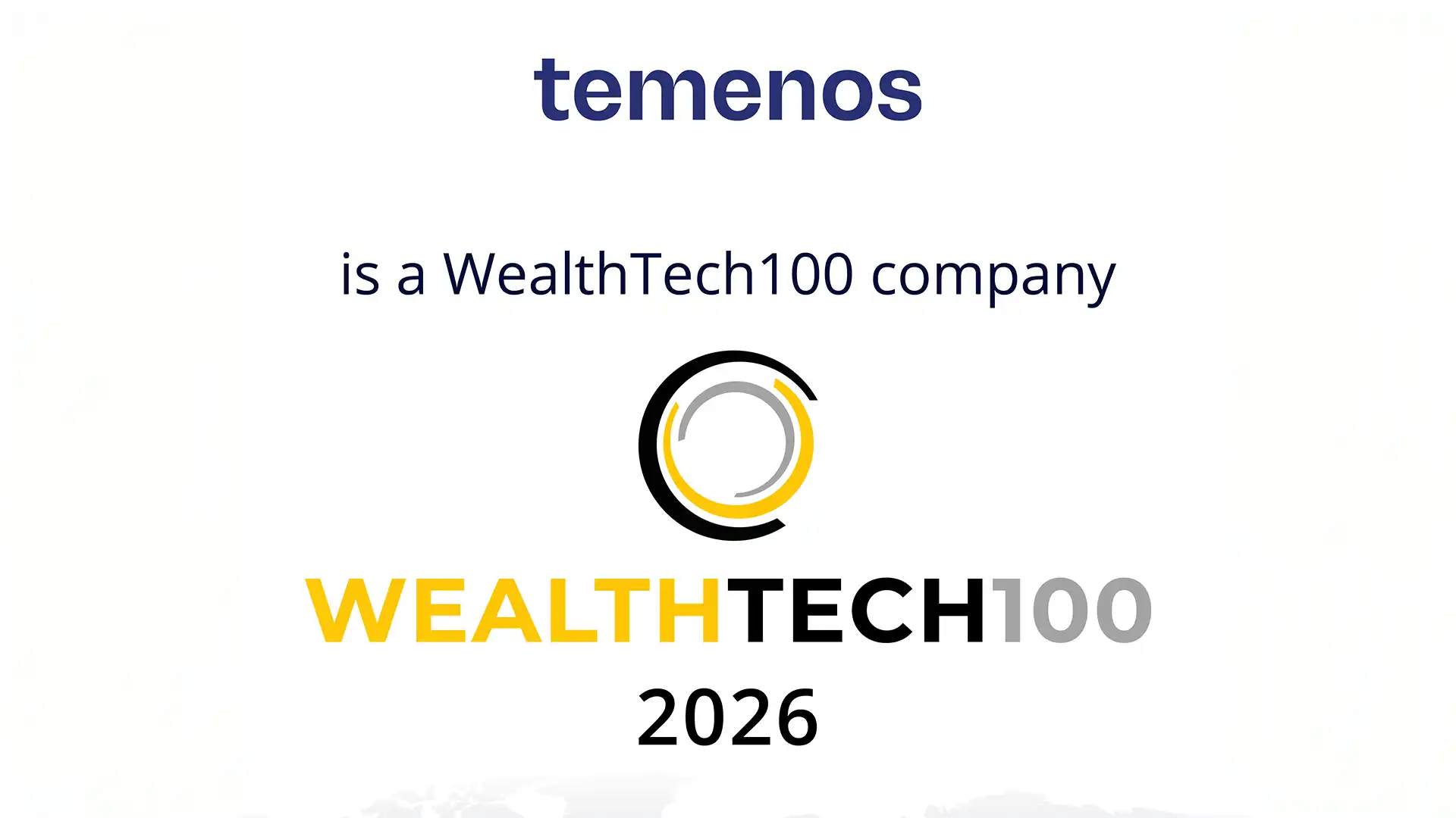 Temenos Recognized in the 2026 WealthTech100 List