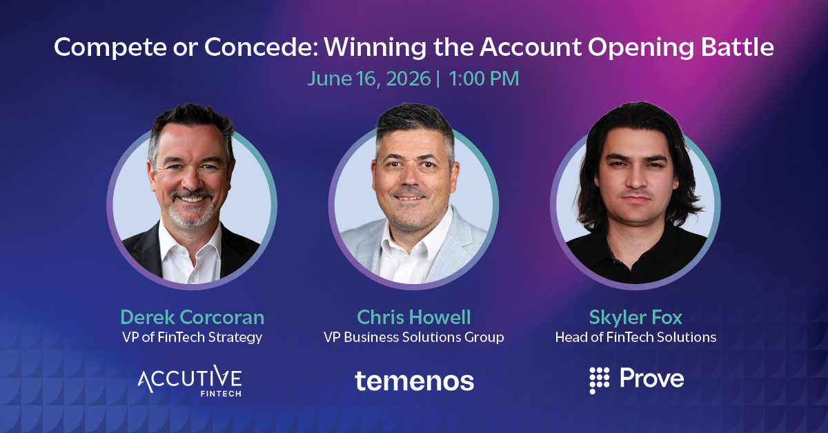 Compete or Concede: Winning the Account Opening Battle Against Digital-First Challengers