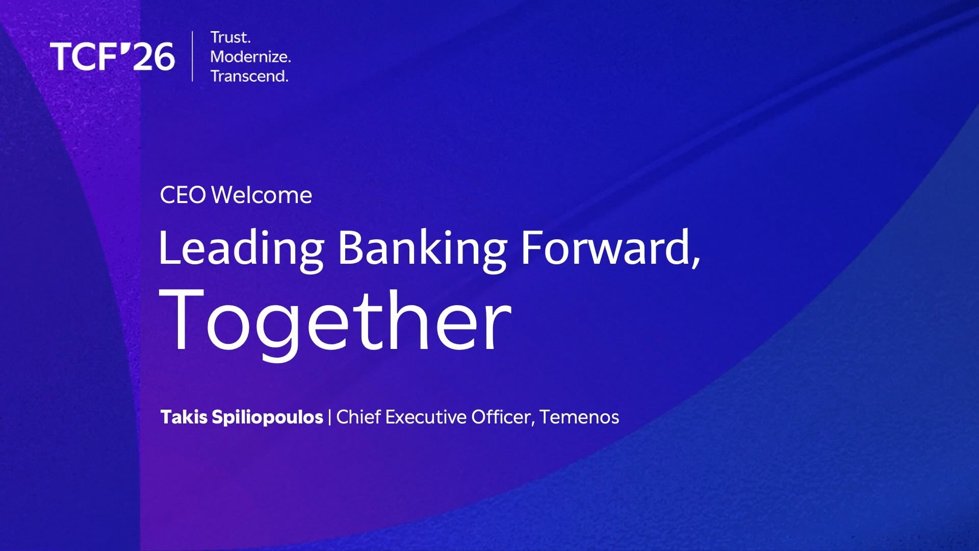Leading Banking Forward, Together