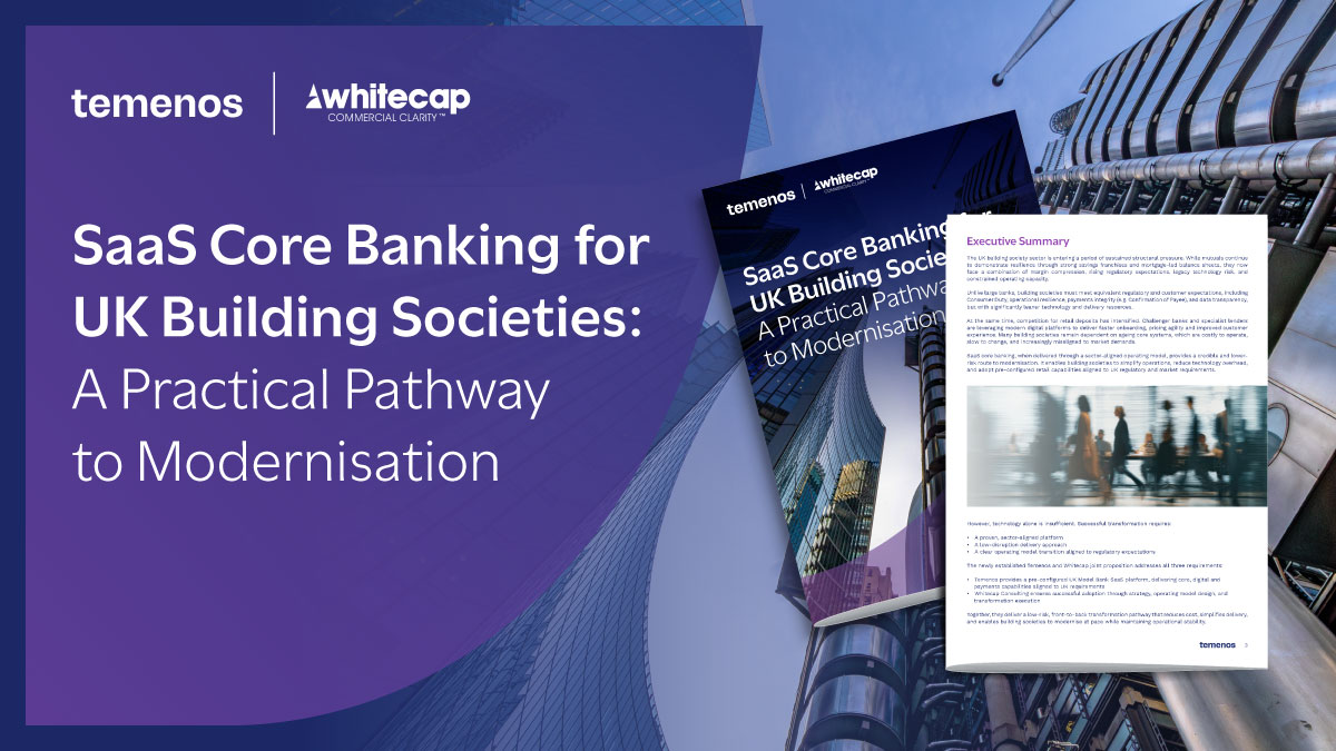 SaaS Core Banking for UK Building Societies
